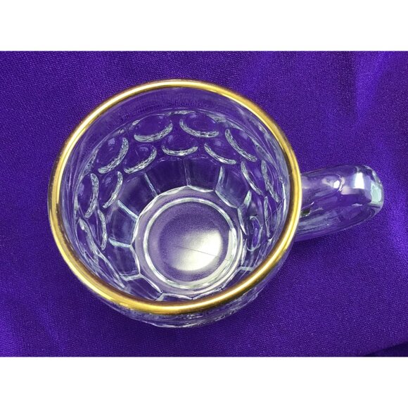 Coronation Mug Queen Elizabeth II June 2nd 1953 Glass Coronation Beer Mug - Picture 8 of 11